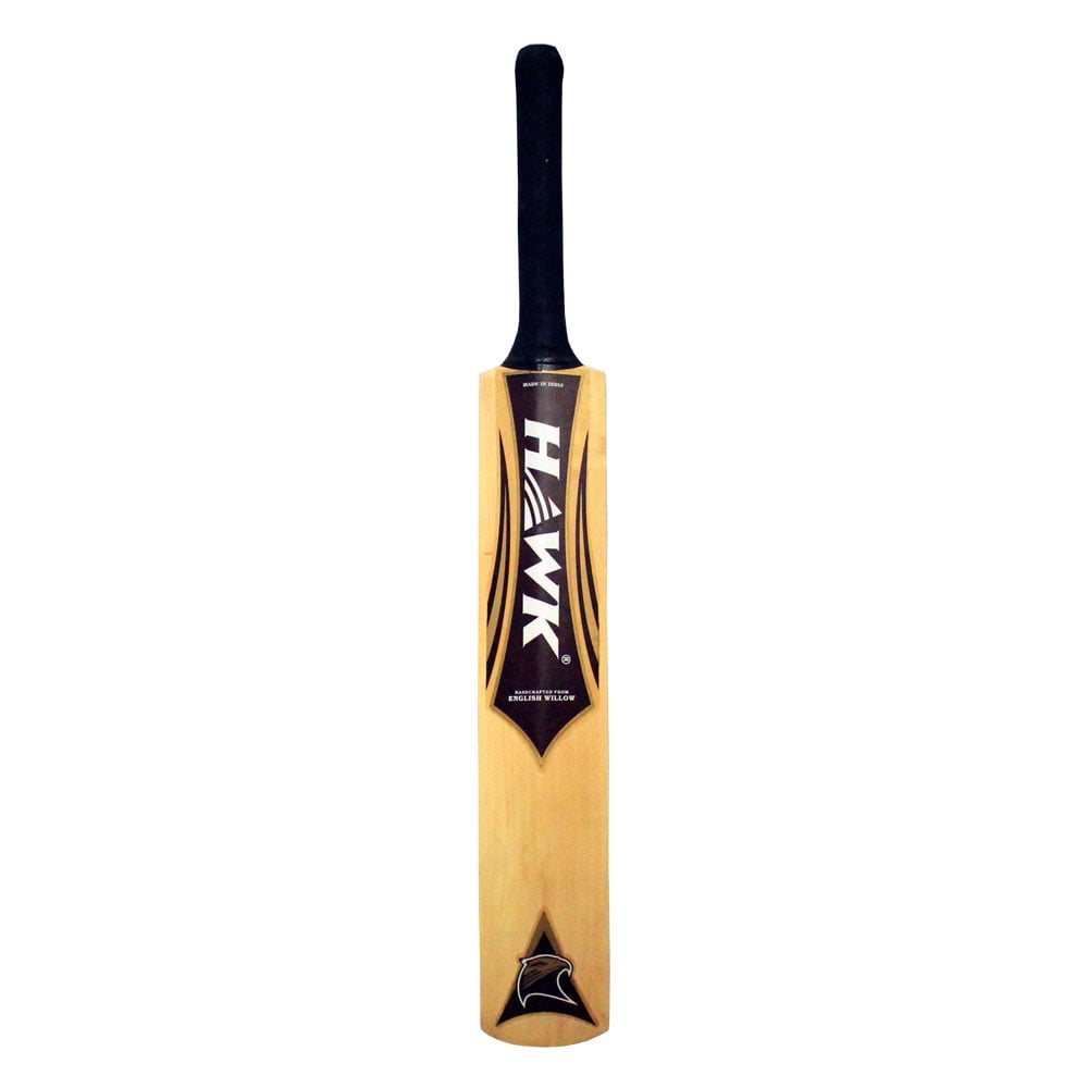 AMBER Hawk Select English Willow Cricket Bat Full Size With Cover (Short Handle)