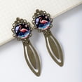 thumbnail image 4 of Starry Flamingos Vintage Copper-Colored Lace Bookmarks: Stainless Steel Reading Accessories, Book Marks Set for Book Lovers, 4 of 5