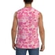 thumbnail image 4 of Fotbe Love Men's Camiseta sin Mangas Estampada para Hombres, Playera Casual para Gimnasio, Entrenamiento, Playa-Large, 4 of 7