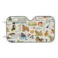 thumbnail image 7 of Daiia Dogs Funny Pets Windshield Sun Shade for Car SUV Truck (Small ), Car Sun Shade Windshield, Car Shades for Front Windows, Sunshade for Car Windshield, 7 of 7
