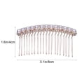 thumbnail image 4 of 1Set Metal Hair Comb Pearl Hair Comb For Wedding And Party, 4 of 8