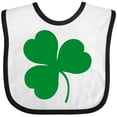 thumbnail image 3 of Inktastic Irish Green Shamrock Boys or Girls Baby Bib, 3 of 4