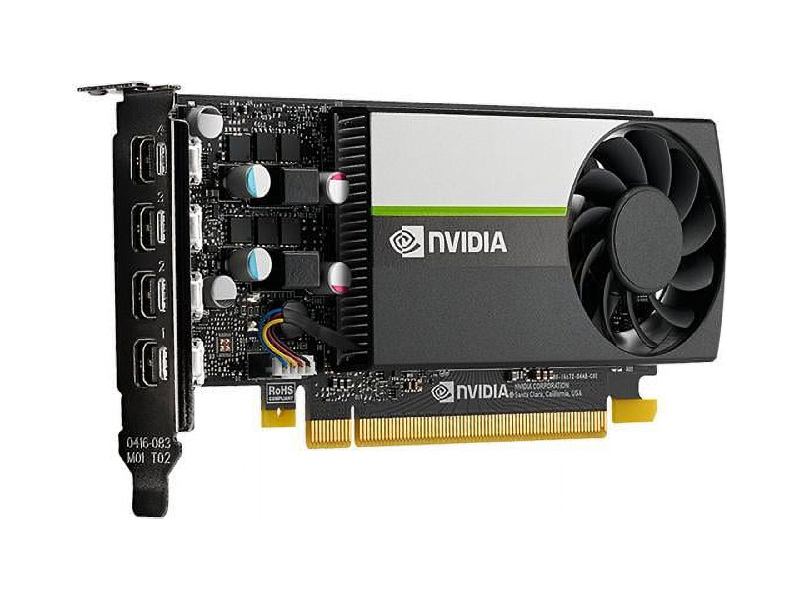 PNY VCNT1000-PB NVIDIA T1000 Graphic Card - 4GB GDDR6 - LP - Single Slot