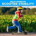 thumbnail image 6 of Kids Scooter - Foldable Kick Scooter with LED Wheel Lights for Toddlers, 6 of 9