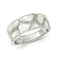 thumbnail image 1 of Sterling Silver Polished Mother of Pearl Ring, 1 of 1
