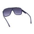thumbnail image 4 of Mens Luxury Oversized Large Mogul Racer Plastic Fashion Sunglasses All Navy, 4 of 4