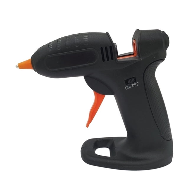 Cordless Hot Melt Glue Gun With 30 PCS Glue Sticks Rechargeable Li-ion Battery Copper Nozzle Home DIY Repair Tool 3.7V Lithium Battery ,Fast Preheating