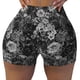 thumbnail image 2 of Fotbe Black Cats In A Garden Shorts Sin Costuras – Shorts Deportivos de Cintura Alta para Mujer, Elásticos para Gimnasio, Yoga, Running o Ciclismo-Medium, 2 of 8