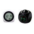 thumbnail image 2 of Home Projecting Alarm Clock Large Display clock ; Large Time Date Temperature Projector Digital Colorful Backlight Table Clock, 2 of 8