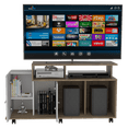 thumbnail image 5 of Mesa Para Tv Atena Miel y Blanco Virtual Muebles, 5 of 5