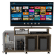 thumbnail image 5 of Mesa Para Tv Atena Miel y Blanco Virtual Muebles, 5 of 5