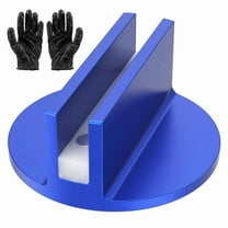 1Pcs Grooved Magnetic Jack Pad, Universal Nonslip Pinch Weld Jack Adapter,Width 0.39 Inch, for Car SUV Truck Pickup A