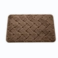 thumbnail image 3 of AuroraX Bathroom Rug Non Slip Backing Washable Large Brown Quick Dry Absorbent Bath Rugs for Bathroom Floor Bath Mat for Tub, 3 of 7