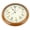 Brown, variant on Suodoka 10 Inch Multipurpose Cuckoo Round Wall Clock Silent Punctual Bird Calls Christmas Music Indoor Decorative Wall Clocks for Living Room Green