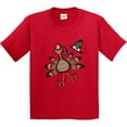 thumbnail image 3 of Inktastic Happy Thanksgiving Turkey Youth T-Shirt, 3 of 5