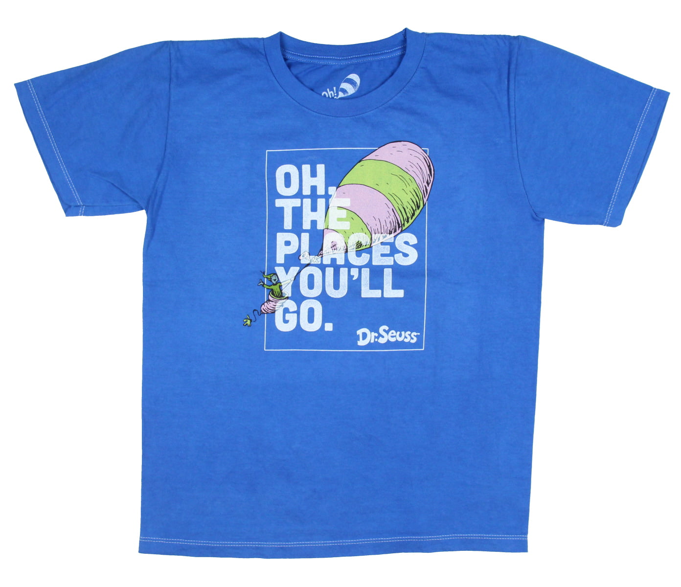 Dr Seuss Toddler Boys T-Shirt Oh the Places You'll Go Officially Licensed 