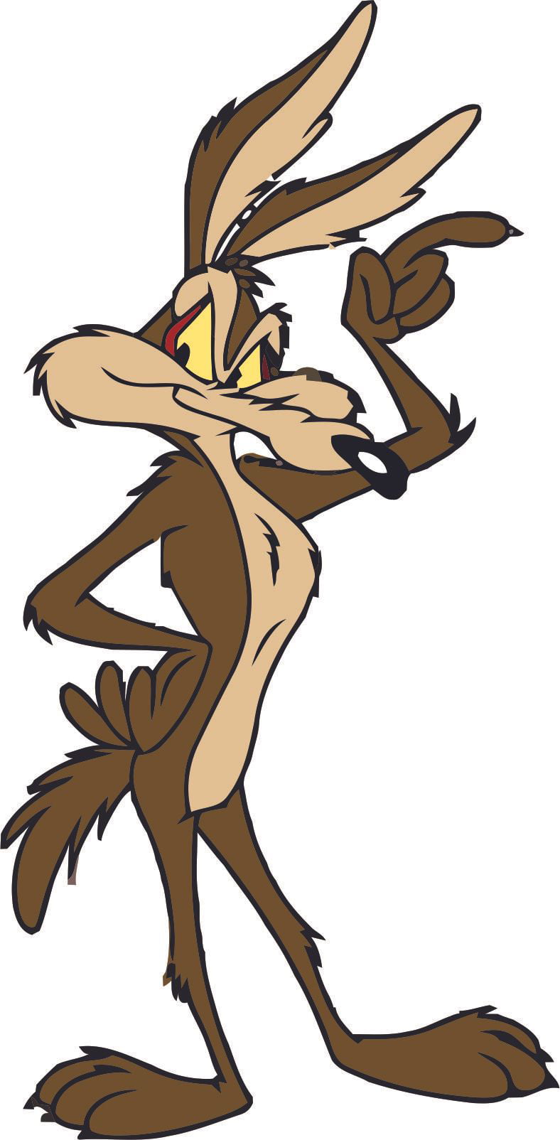 Wile E Coyote Road Runner Cartoon Character Tv Show Wall Sticker Vinyl