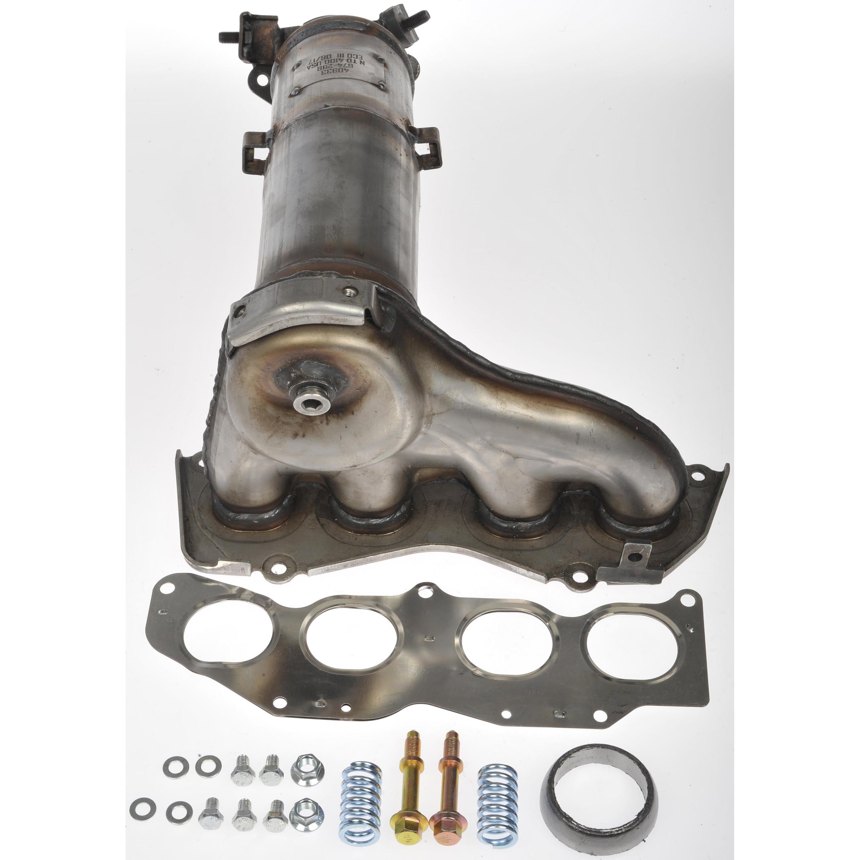 Dorman 674-298 Front Catalytic Converter with Integrated Exhaust Manifold for Select Toyota Models Non-CARB Compliant 