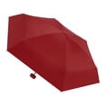 thumbnail image 5 of Travel Umbrella Sun Protection Easy Grip for Walking Adults Kids Backpacking Deep Red, 5 of 8