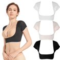 thumbnail image 4 of MesaSe 3 Pcs Débardeur Anti-Transpiration Respirant Confortable Réutilisable Protecteur de Transpiration Manches Courtes Coussinets Anti-Transpiration Doux Lavables, 4 of 10