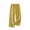 Yellow, variant on Kezqiaxn Womens Wide Leg Pants Plus Size Fashion Elastic Waist Trendy Embroidery Loose Casul Pants with Pockets Summer Clothes
