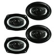 thumbnail image 1 of Boss Riot R94 6x9" 1000W 4 Way Car Coaxial Audio Speakers Stereo, 1 of 9