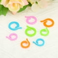 thumbnail image 6 of Colorful Crochet Stitch Markers Plastic Knitting Markers Spiral Locking Stitch Marker, 200 Pack, 6 of 6