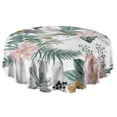 thumbnail image 5 of Round Tablecloth Spring Summer flower Table Cover 60 x 60 Inch Round for Dinner Party Picnic, 5 of 5