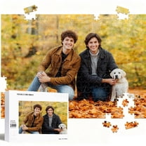 Junepar Custom Photo Puzzle Personalized Wooden Puzzle from Your Picture 1000pcs Jigsaw Unique Gift for Valentine's Day Birthday Wedding