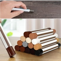 12 Colors Wood Repair Wax Crayons,Happon Furniture Scratch Wax Stick Pen for Repairing Scratches, Scuffs, Cracks, and Holes on Wooden Floor, Cabinet, Laminate, Hardwood