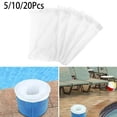 thumbnail image 5 of BUYISI 5/10/20 Pcs Skimmer Socks Baskets Reusable Baskets Filters Net Saver Nylon Fabric Filters For Inground Above Ground Pools 20, 5 of 5