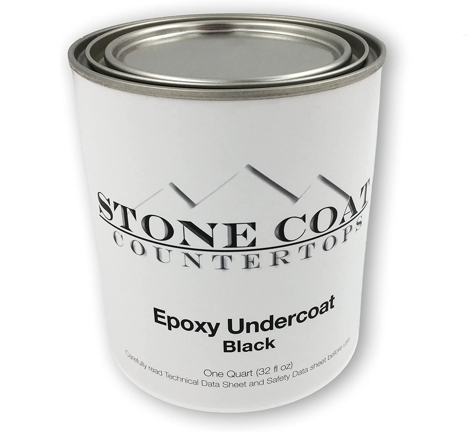 Black Epoxy Undercoat (1 Quart, 32 Fl Oz) Epoxy Paint and Primer Mix