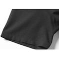 thumbnail image 4 of Mens Plus Size Cuban Guayabera Shirts Button Down Short Sleeve Shirt Cotton Hippie Summer Beach Vacation Shirts Size M-5XL Black, 4 of 9