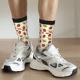 thumbnail image 6 of Fuzoiu Ladybug And Bee Print Athletic Crew Socks for Men & Women,Casual Crew Socks,Above Ankle Crew Socks for Business, Casual, 6 of 6