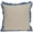 Beige and Blue, variant on HomeStock Rustic Recluse Modern Accent Throw Pillow, Decorative Throw Pillow for Living Room Sofas and Couches, Transitional Style Throw Pillow-Color:Beige and Gray