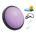 thumbnail image 3 of Siruishop Balance Ball with Resistance Bands and Pump Balance Training Anti Slip Base Half, 3 of 8