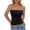 Black, variant on Tube Tops for Women Spring Summer Backless Fitted Floral Embroidery Going Out Bandeau Top Beach Vacation