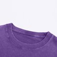 thumbnail image 4 of Mens Oversize Cotton T-Shirts Summer Casual Solid Color T Shirt Loose Fit Baggy Crewneck Tees, 4 of 6