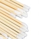 thumbnail image 2 of 100 Pcs Disposable Lip Brushes with Bamboo Handle Portable Makeup Tool Lip Gloss Wand for Kitchen Appliance, 2 of 4