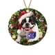 thumbnail image 1 of Adornos navideños Navidad Listado de madera Guirnalda de perro Decoración de árbol de Navidad de madera Wmkox8yii gf8845, 1 of 8