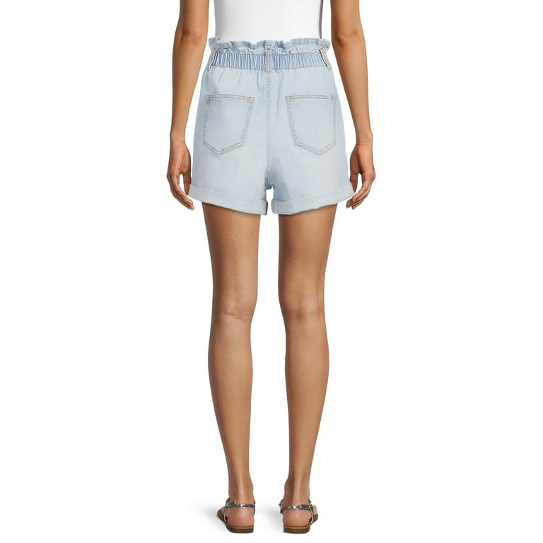 Juniors paperbag shorts hotsell