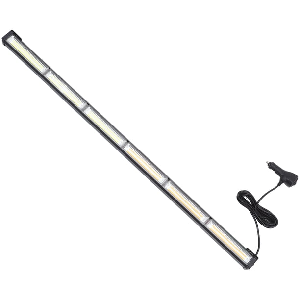 Luz estroboscópica de emergencia para automóvil, luz de advertencia LED, lámpara de barra de luz estroboscópica para techo de automóvil