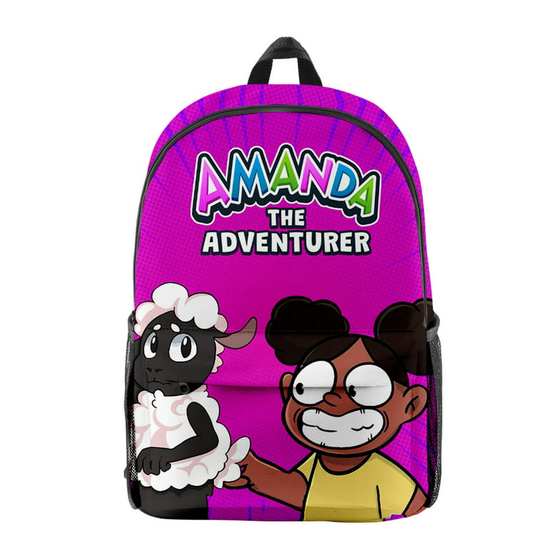 Hot Game Amanda the Adventurer Schoolbag 3D Printed Primary and Middle  School Students Boys Girls Anime Cartoon Backpack - AliExpress