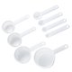 thumbnail image 1 of Chef Craft Select Juego De Medición De Plástico De 8 Piezas 1/4 Cucharadita 1/2 Cucharadita 1 Cucharadita 1 Cucharada 1/4 Taza 1/3 Taza 1/2 Taza Y 1 Taza Blanco, 1 of 2