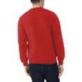 thumbnail image 5 of Fruit of the Loom Men's EverSoft Fleece Crew Sweatshirt, Up to Size 4XL, 5 of 6