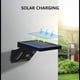 thumbnail image 2 of Inteprter ABS PC Luz de pared con energía solar Desmontable Recargable Funciona con IP65 Detección de movimiento a prueba de agua Lámpara de Iluminación y accesorios Blanco 6000K Inteprter HA073290-02, 2 of 6