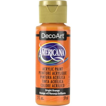 UPC: 0766218109293 | DecoArt Americana Acrylic Color 16 oz. Bright Orange