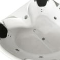 thumbnail image 4 of Whirlpool Corner Bathtub 59.05″ x 59.05″ with Heater – Ginevra, 4 of 6