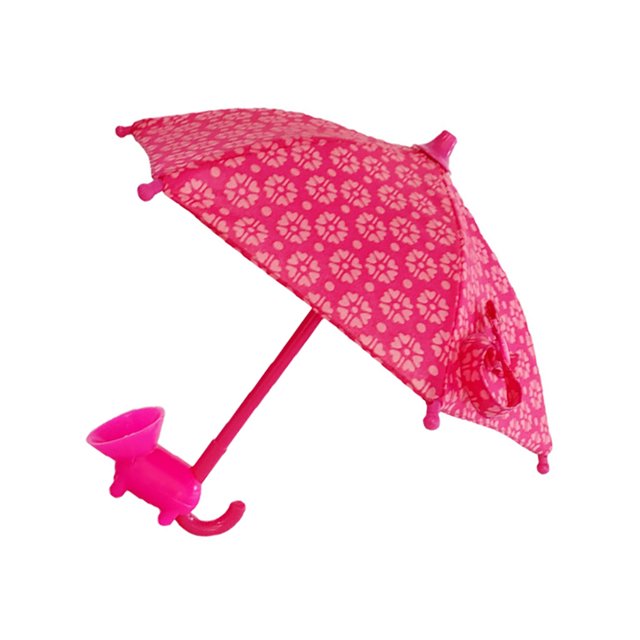 Sidaley Paraguas para teléfono móvil, accesorios de cubierta, ventosa profesional, estante para teléfonos, soporte para parasol, decoración, Electrónica Rojo