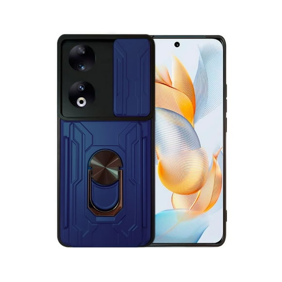 Funda con Anillo y Tarjetero Atti para Xiaomi Honor 90 5G TPU Doble Capa